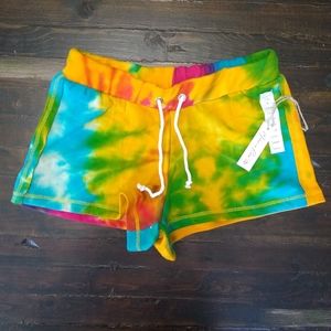 Tie Dyed Shorts